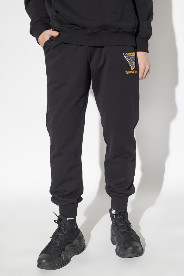 SchaferandweinerShops GB - Black Sweatpants with logo